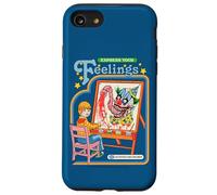 Express Your Feelings Clown Retro Vintage Funny Adult Humor Carcasa para iPhone SE (2020) / 7 / 8