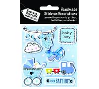 Express Yourself MIP, Decoración autoadhesiva para bebé, ideal para hacer tarjetas, álbumes de recortes, manualidades de papel, manualidades para niños, envolver regalos, etc