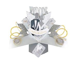 Express Yourself MIP Tarjeta de felicitación 3D Pop-Up, no aplicable, Multicolor, 20.82 x 13.97 x 0.63 cm