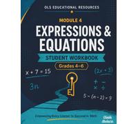 Expressions & Equations Math Intervention Workbook: Writing Expressions, Order of Operations, Evaluating Expressions, and One-Step Equations