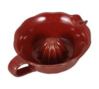 Exprimidor Asa Rojo Manual 200ml de Cerámica con Cítricos