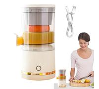 Exprimidor automático de cítricos, máquina eléctrica de prensa de frutas, exprimidor de naranja portátil, licuadora de recargable, exprimidor de cítricos compacto, exprimidor de naranja de 7.4 V