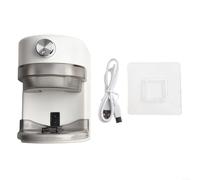 Exprimidor automático de pasta de dientes con sensor de inducción con soporte de pared para mantener los mostradores de baño ordenados y residuos de pasta de dientes bajos (blanco)