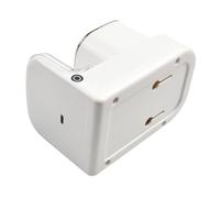 Exprimidor automático para niños con soporte para pasta de dientes adaptable, recargable por USB, soporte para pasta de dientes multiengranaje, no deja marcas, ABS, pc/silicona para uso de cepillos de