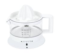 Braun TributeCollection CJ 3000 prensa de cítricos eléctricos 0,35 L 20 W Transparente, Blanco