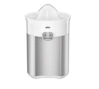 Braun TributeCollection CJ 5050 WH, Exprimidor Eléctrico de Cítricos con Tecnología Start & Stop, Sirve Directamente al Vaso, Tapa de Protección Incluida, 60W, Blanco