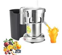 Exprimidor centrífugo resistente - Extractor eléctrico de jugo de alta potencia para frutas y verduras, perfecto para barras de jugo y operaciones de servicio de alimentos