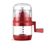 Exprimidor de 200 ml, 11 x 20,5 cm, exprimidor portátil, exprimidor, portátil, extractor, jugo de limón, naranja, pomelo granada, caño graduado, cocina, camping pique nique