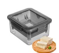 Exprimidor de alimentos, prensa escurridora de alimentos, bandeja de integrada, multiusos, apto para lavavajillas, práctico utensilio de cocina, adecuado para yogur, gelatina, viajes, picnics