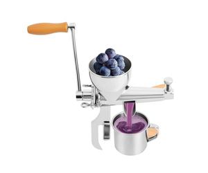 Exprimidor de apio, Chirridor Manual Lento, Jugo De Acero Inoxidable Con Manivela 304 Jugo Manual De Acero Inoxidable, Cocina De Acero Inoxidable Y Jugo De Frutas