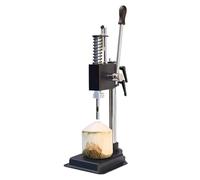 Exprimidor de caña de azúcar, perforador vertical de coco a presión manual, abridor manual de cocos, apto para uso doméstico y comercial.