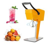 Exprimidor de cítricos eléctrico, exprimidor comercial de acero inoxidable de 2800 RPM con cuchillas y sacacorazones, máquina exprimidora con diámetros de 88-120 mm para naranja, limón, sandía y piña