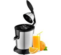 Exprimidor de cítricos, exprimidor eléctrico automático de acero inoxidable con un botón para jugo de limón fresco, lima, naranja y pomelo