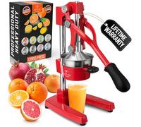 Exprimidor de cítricos profesional, prensa manual de cítricos y exprimidor de naranja, exprimidor de limón de metal - Exprimidor manual de limón de y soporte para exprimidor de lima