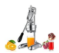 Exprimidor de cítricos resistente, exprimidor manual de frutas de acero inoxidable para naranja, limón, lima, granada, prensa de jugo de grado comercial