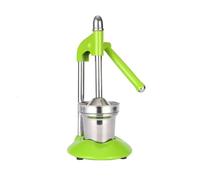 Exprimidor de frutas de acero inoxidable, exprimidor manual de acero for el hogar, fabricante de zumo de frutas y verduras, utensilios de cocina naranja I7X9(B)
