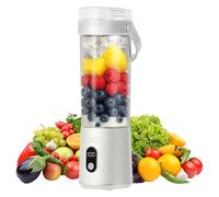Exprimidor de frutas eléctrico - Extractor de jugos portátil con pantalla digital | Batidora de leche | Aparato de cocina para exprimir cítricos, limones, limas, naranjas, verduras, batidos. Ideal par