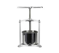 Exprimidor de frutas manual avanzado de acero inoxidable 304, separador de pulpa de jugo para el hogar