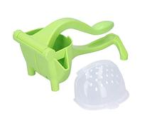 Exprimidor De Frutas Manual, Extractor De Frutas Ligero Y Portátil Verde Extractor Limón para El Hogar Prensa Manual ABS para Jugo Naranja Fresco Casero, Granada,