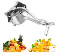 Exprimidor de limón de acero inoxidable de primera calidad, extractor de jugo de fruta fresca, exprimidor manual, 1 pieza