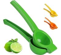 Exprimidor de limón de calidad premium - Exprimidor de limones - Exprimidor manual para maximizar el zumo de limón y lima para un resultado máximo, sin BPA y apto para lavavajillas (verde)