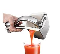 Exprimidor de limón de mano, con herramienta de barra profesional de filtro, extractor de exprimidor de naranja de prensa manual, para el hogar, cocina, naranjas, frutas, granadas, uvas