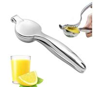 Exprimidor de limón | Exprimidor de acero inoxidable para el hogar, prensa manual multiusos para cocina, fiesta al aire libre, playa, camping, limonada, cócteles, caña de azúcar