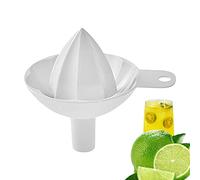 Exprimidor de limón manual | Exprimidor de mano con colador - Prensa rotativa exprimidor de frutas a mano, herramienta multiusos para jugo de fruta Delr