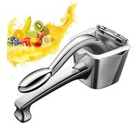 Exprimidor de limón manual | Máquina profesional de limonada de acero inoxidable de gran capacidad | Exprimidor de de lima a mano | para el hogar, cocina, naranjas cítricas, frutas, granadas