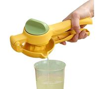 Exprimidor de limón y lima - Exprimidor portátil | Exprimidor de limón y exprimidor manual Extracción de cítricos | Jugo de cocina manual | Exprimidor portátil para limones, limas, manda