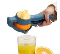 Exprimidor de limón y lima - Exprimidor portátil | Exprimidor de limón y exprimidor manual Extracción de cítricos | Jugo de cocina manual | Exprimidor portátil para limones, limas, manda