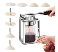 Exprimidor de mano | Prensa manual de frutas, prensa de vino - Prensa manual comercial resistente manual de naranja, cítricos, limón, granada, jugo de frutas para el hogar