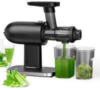 Exprimidor de masticación lenta, fácil de limpiar, perfecto para frutas, verduras, nutrición saludable en casa