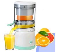 Exprimidor de naranjas USB, cítricos y cualquier fruta. Eléctrico y automático, portátil e inalámbrico, recargable mediante USB y fácil de usar.