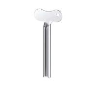 Exprimidor de pasta de dientes de Metal, tubos de acero inoxidable, rodillo Manual for baño, crema cosmética, dispensador de pasta de dientes, exprimidores, 1-12 Uds.(Silver (3pcs))