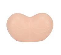Exprimidor de pasta de dientes, dispensador manual de pasta de dientes, plástico sin esfuerzo, pequeño, portátil, apto para uso doméstico (rosa amarillento)