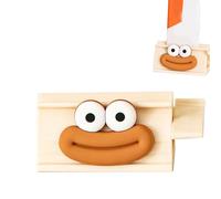 Exprimidor de pasta de dientes - Exprimidor de tubo con cara sonriente linda | Dispensador manual de pasta de dientes, herramienta multiusos para tubos de rodillos de dibujos animados para baño, baño