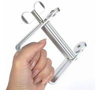Exprimidor de pasta de dientes, exprimidor de tubo de metal completo, dispensador de pasta de dientes, herramienta multifuncional para artistas, peluquería, pintor, cosméticos, tubo de pintura, tinte
