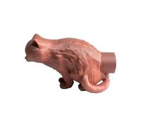 Exprimidor de pasta de dientes, silicona 10 centímetros, dispensador de pasta de dientes, gato divertido, para niños, adultos, viajes, hogar, cocina, dormitorio, escuela, camping, exterior, dormitorio