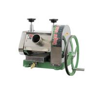 Exprimidor de prensa de caña de azúcar manual comercial Máquina de manivela de acero inoxidable 3 rodillos Extractor Prensador de jugos para el hogar Exprimidor de cocina