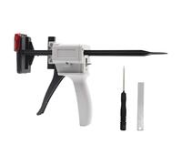 Exprimidor de tubos de silicona 28,7 x 15 x 5,7 cm | Pistola Per Colla A Tubo Di Dentifricio con extrusora de pegamento manual, dispensador de sellador y pegamento | Uso en casa, en la cocina y en el