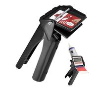 Exprimidor de tubos de silicona - Dispensador de metal manual antideslizante, exprimidor de tubos, loción de color, crema, pasta, dispensador de pegamento, dispensador de manguera de silicona, para