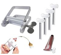 Exprimidor De Tubos,Herramienta para Enrollar Tubos De Aluminio para Exprimidor Adecuado,Apretadores de Tubos,para El Kit De Rodillo De Escurridor De Pasta De Dientes (C)