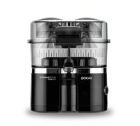 SOGO Exprimidor De Naranjas Eléctrico XL Con Elevación Automática - Exprimidor Eléctrico 100W Para Zumo Natural Sin Esfuerzo - Exprimidor Naranjas Automático Sin BPA - Juicer Con Tapón Antigoteo