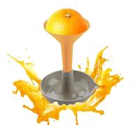 Exprimidor de zumo manual - Prensa de cocina manual para lima - Prensa de fruta manual - Prensa de frutas manual - Exprimidor de prensa giratoria multifuncional para cítricos, limón, lima y granada