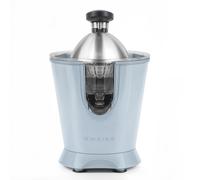 SWEISS - Exprimidor eléctrico profesional ZEST6, boquilla antigoteo, apto para lavavajillas, aparato silencioso, brazo articulado potente 160 W, color azul