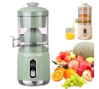 Exprimidor eléctrico automático de cítricos, 20 segundos por vaso, exprimidor de naranja portátil y silencioso para cocina, oficina o picnic, exprimidor recargable de 1300 mAh green