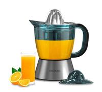 Cecotec - Zitra prensa de cítricos eléctricos 1 L 60 W Acero inoxidable