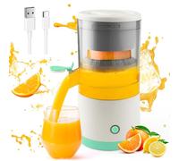Exprimidor eléctrico de cítricos, exprimidor de frutas, exprimidor de limón, exprimidor para naranjas, limón, pomelo, con potente motor, exprimidor eficiente, jugos saludables, nutritivos y frescos,