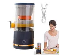 Exprimidor eléctrico - Exprimidor automático recargable USB de 9,3 pulgadas | Máquina portátil del separador de la pulpa, exprimidor de poco ruido para las naranjas, los limones, li